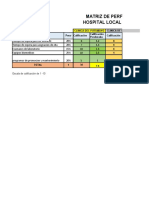 Matriz Perfil Competitivo