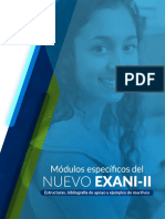 Modulos Exani-II 2021