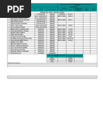 Formato Control de Ingreso de Personal Terceros Puerta 03 | PDF