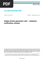 Class Guideline: Engine Driven Generator Sets - Voluntary Verification Scheme