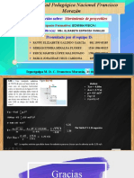 Presentación Del Equipo D. Movimiento Proyectil.-1