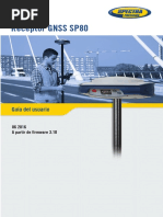 Receptor GNSS SP80: Guía Del Usuario