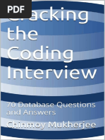 Chinmoy Mukherjee - Cracking The Coding Interview - 70 Database Questions and Answers (2015)