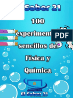 100 Experimentos Sencillos de Física y Quimica SECUNDARIA - El Saber 21