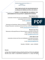 Analise Da Viabilidade de Implantacao de Um Aerogerador Do Tipo Darrie