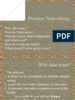 Practice Note-Taking