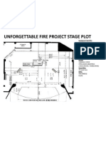 STAGE PLOT Unforgettable Fire