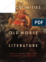 Gareth Lloyd Evans, Jessica Clare Hancock - Masculinities in Old Norse Literature (2020)