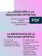 Introduccion A La Educacion Artistica