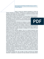 Corte Suprema Confirmó Sentencia Del Tribunal Ambiental Que Anuló La Aprobación Del Hotel Punta Piqueros