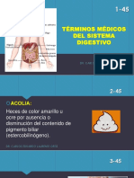 8° Clase - Términos Médicos Del Sistema Digestivo