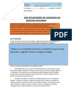 Semana 17 INDENTIFICAMOMOS SITUACIONES DE VIOLENCIA EN NUESTRO ENTORNO-Cipy - PDF de Carlos Cuadros Santana