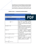 Tarea 1 - Ecuaciones Diferenciales de Primer Orden