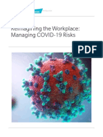 Reimagining The Workplace: Managing COVID-19 Risks