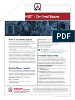 Confined Spaces Fact Sheet 2017