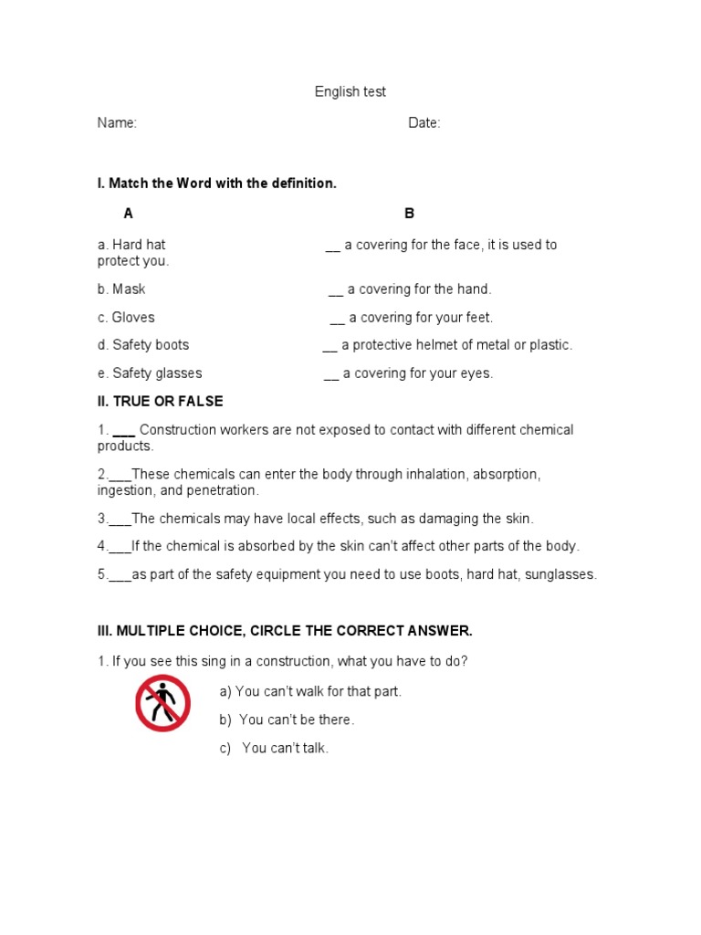 English Test CM | PDF | Language Arts & Discipline