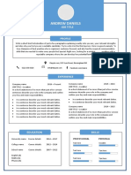 Free Resume Template 6 1 Page