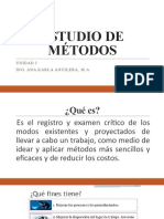 Estudio de Métodos