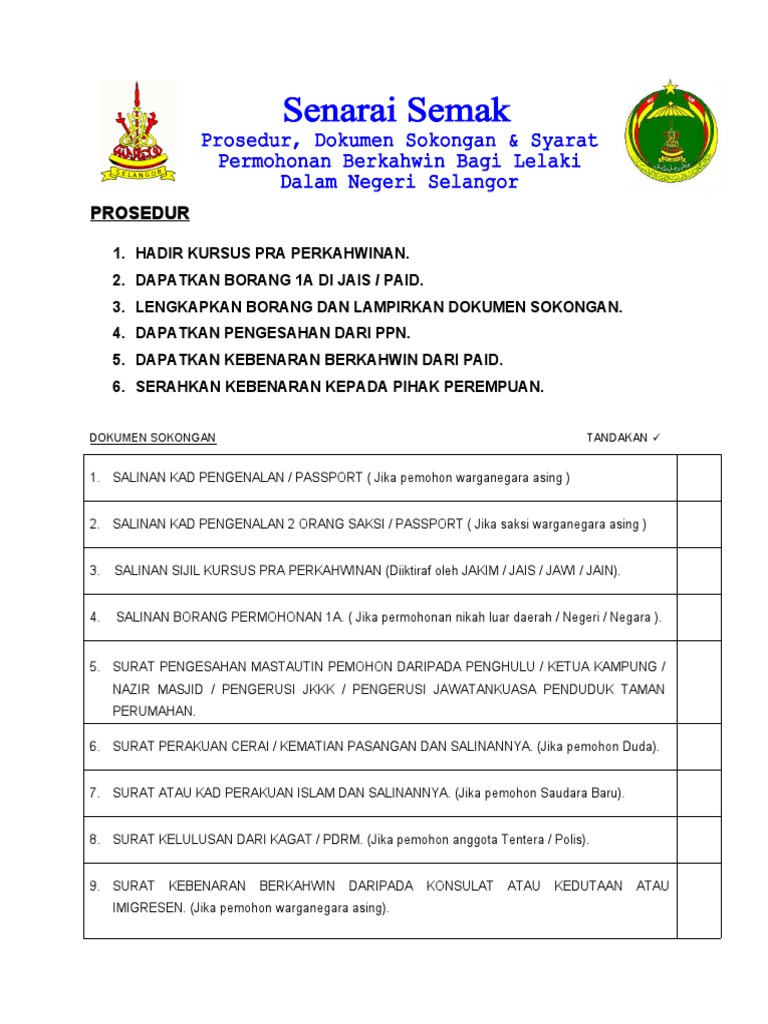 Prosedur Bagi Lelaki Pdf