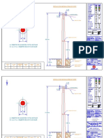 Detalle de Postes 9 y 11 Cimentacion