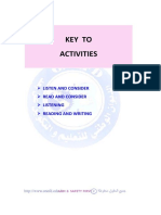 Key to Safety Activities