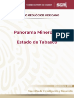 Programa Minero Del Estado de Tabasco 2020