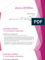 Auditoría interna: coordinación y departamento