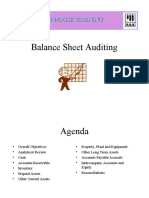 Balance Sheet Auditing: In-House Training