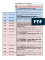 Simulación Negocios PEV 2021 Calendario