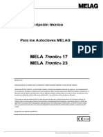 TECHNICAL DESCRIPTION - MELAtronic 23.en - Es