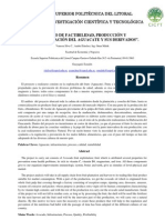 Estudio de Factibilidad, Producción y Comercialización Del Aguacate y Sus Derivados