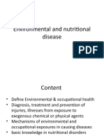 Env'tal & Nutritional Disease