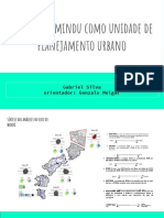 Análise do igarapé do Mindú como unidade de planejamento urbano