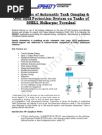 SHELL Installation of Automatic Tank Gauging