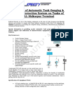 SHELL Installation of Automatic Tank Gauging