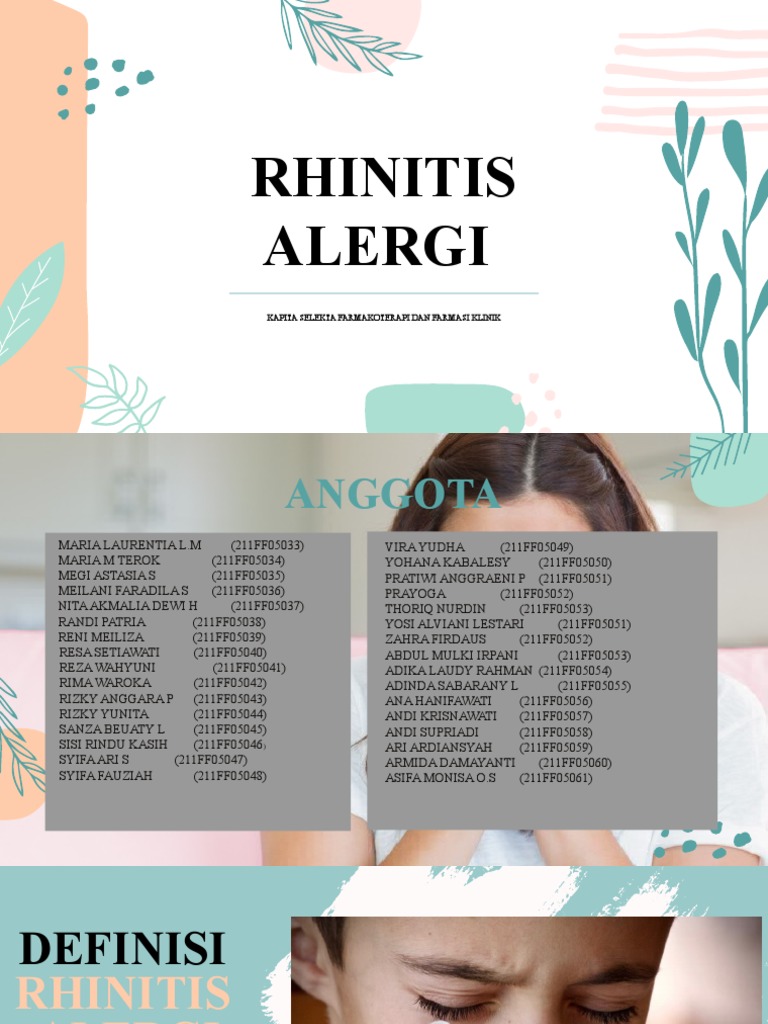 Tatalaksana Rhinitis Alergi Terintegrasi | PDF