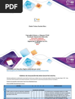 Formato de Evaluación