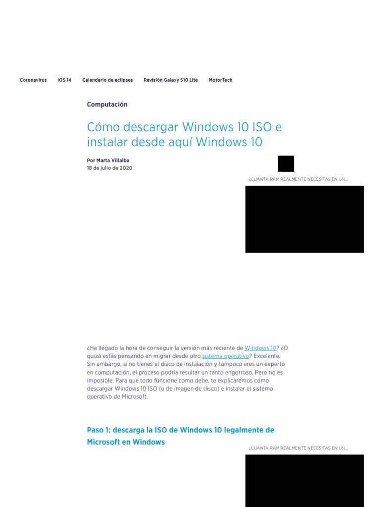 instalar windows 10 ultraiso