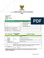 Form - Kuesioner Indeks Zakat Nasional 2021