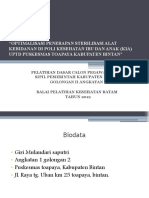 Optimalisasi Penerapan Sterilisasi Alat Kebidanan Di Poli Kesehatan