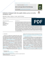Biocatalysis and Agricultural Biotechnology: Licheniformis ALW1