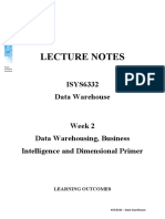 ISYS6332 DW Notes