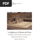 La Iglesia y El Reino de Dios