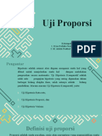 Uji Proporsi - Statistika Lanjut