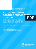 Informe Covid 19 n7 Colchicina