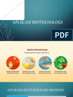Aplikasi Bioteknologi