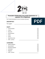 Formulaire Projet Emissions MTL F