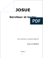 Josué, Serviteur Et Leader Tome 2