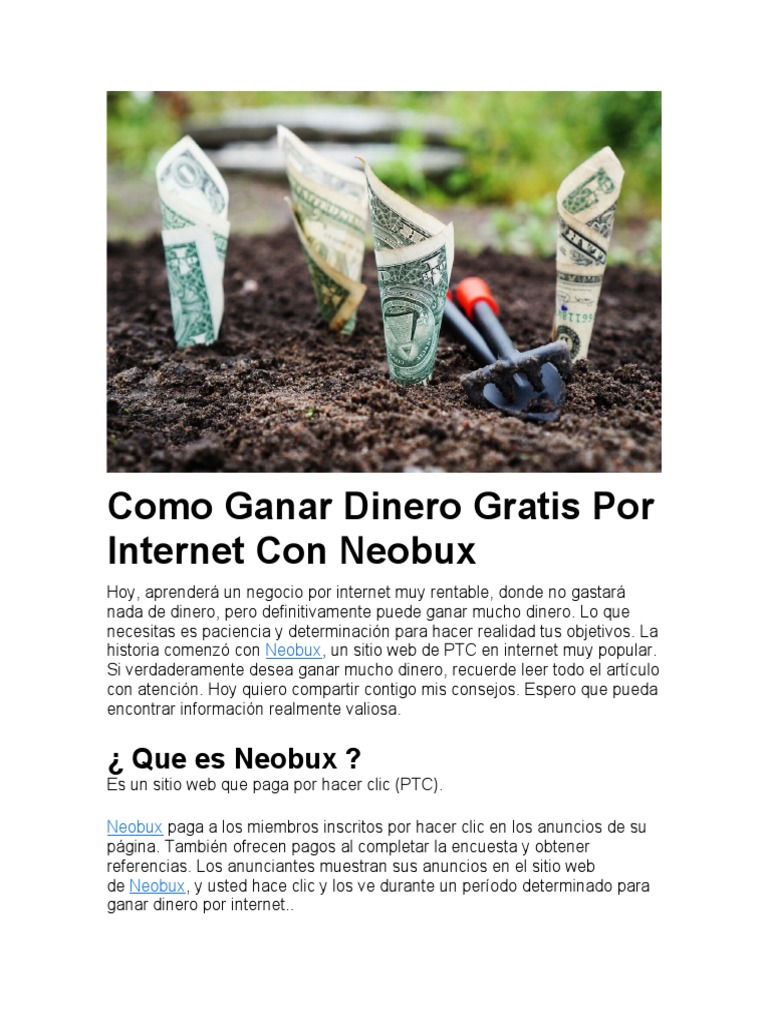 Cómo ganar dinero en Neobux utilizando referidos alquilados de forma