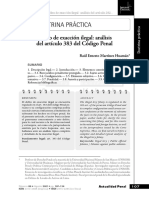 DELITO EXACCIÓN ILEGAL Y COBRO INDEBIDO - ARTICULO 383º CP - Raul Martinez